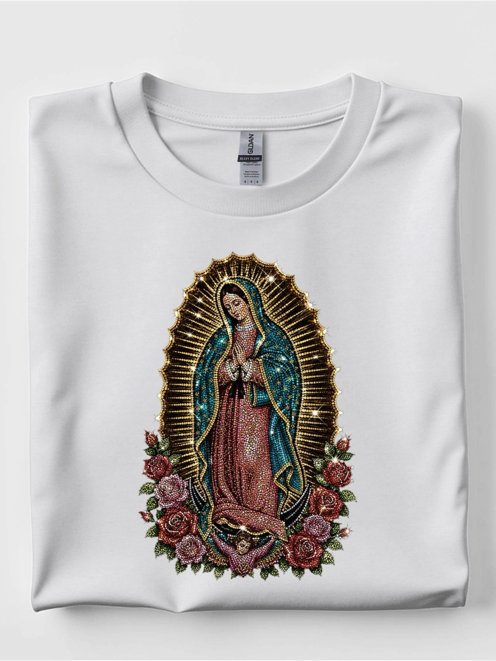Religious tees pick 1 S M L XL 1 faux rhinestone inspirational messages New